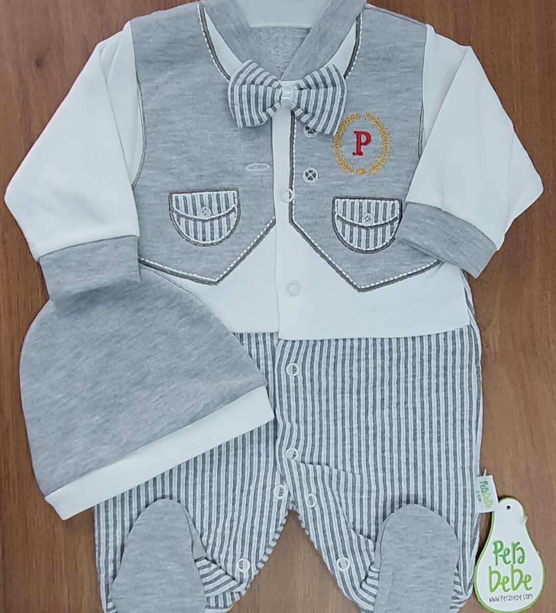 Set nounăscut salopetă căciulă