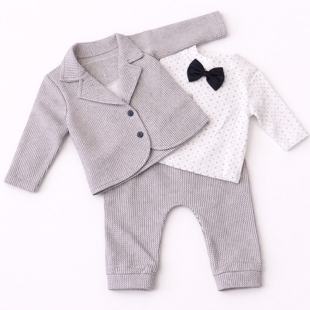 Costum băieți papion